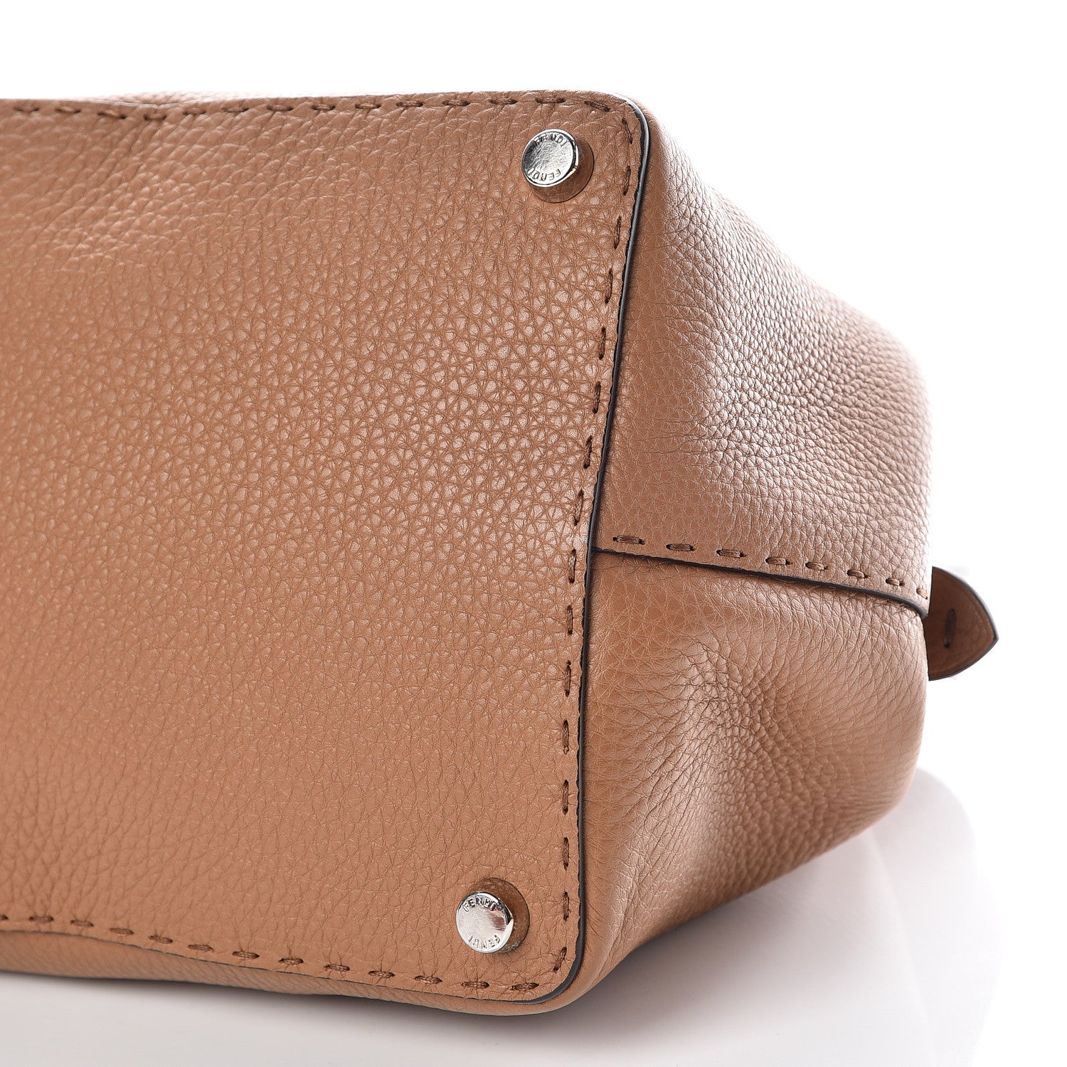 Fendi Cuoio Romano Selleria Adele 1328 Bag Mou 6 of 9