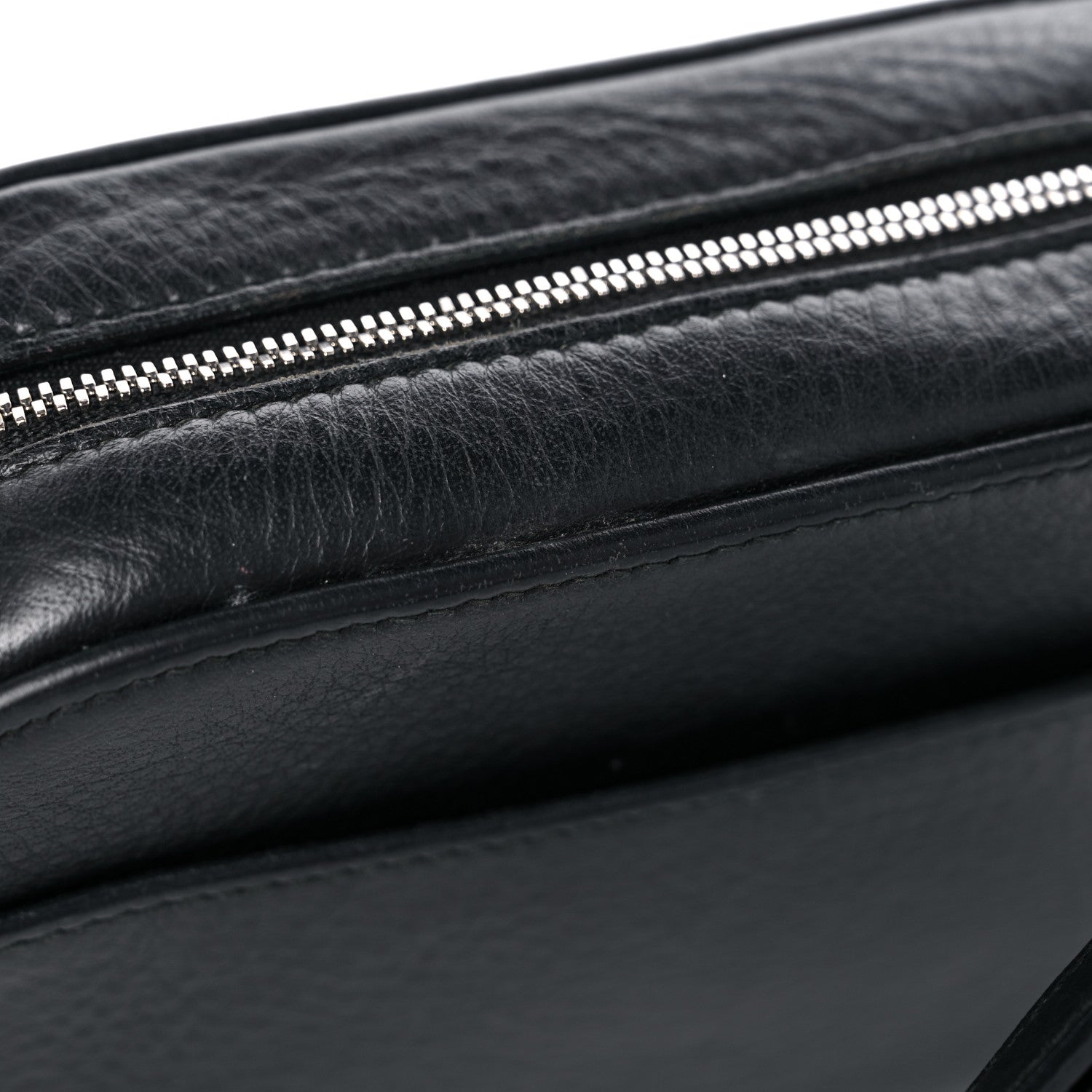 Balenciaga Calfskin Logo XS Everyday Camera Bag Black 12 of 13