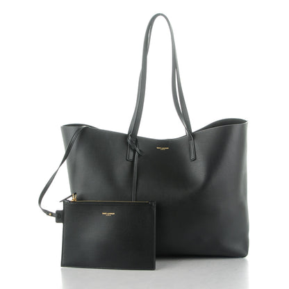 Saint Laurent Calfskin Large Shopping Tote Black 5 of 9