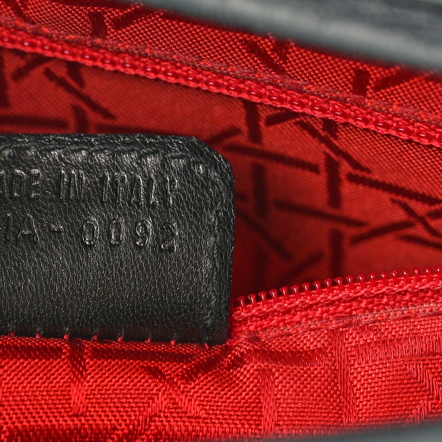 Lambskin Cannage Large Lady Dior Black