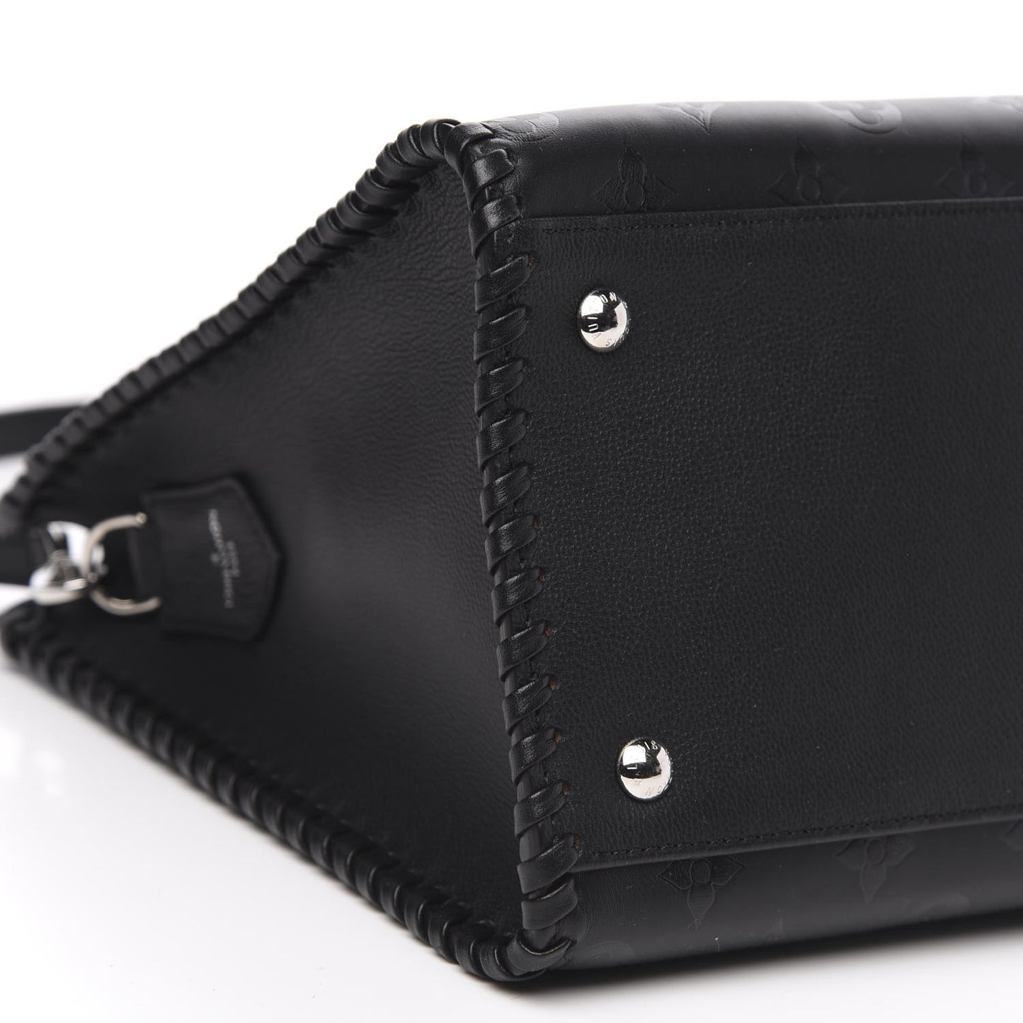 Monogram Cuir Plume Very Zipped Tote Black