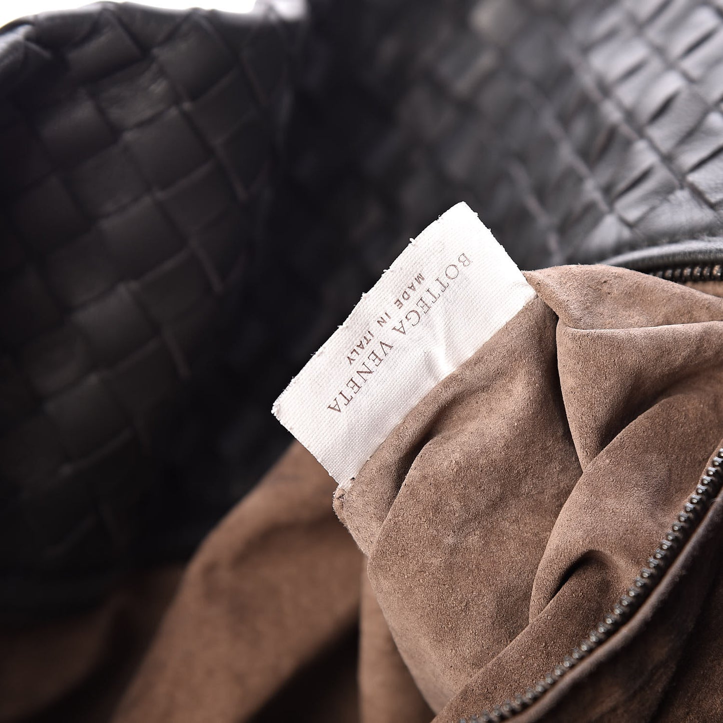 Nappa Intrecciato Large Seamless Tote Ferro