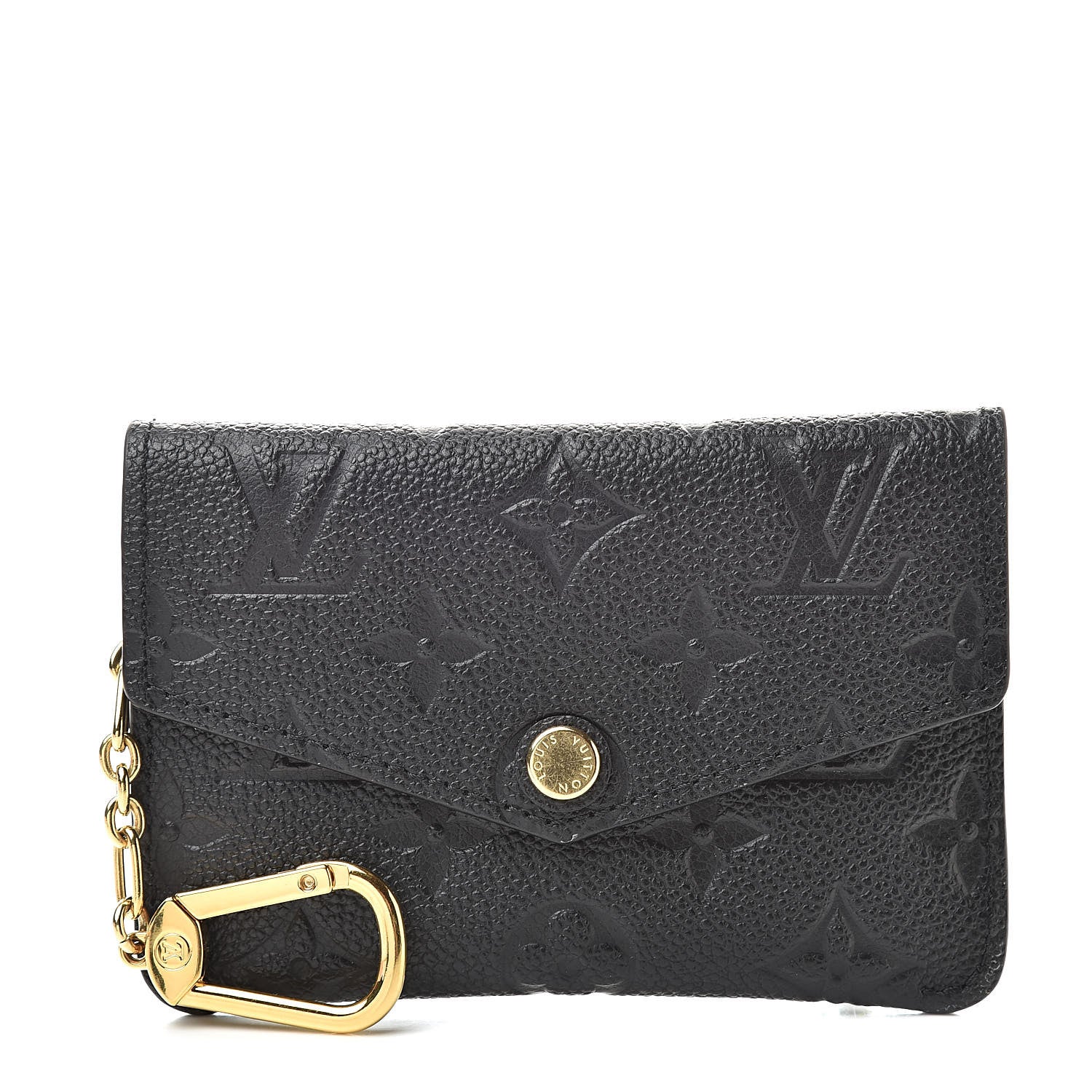 Louis Vuitton Empreinte Key Pouch Black 1 of 8