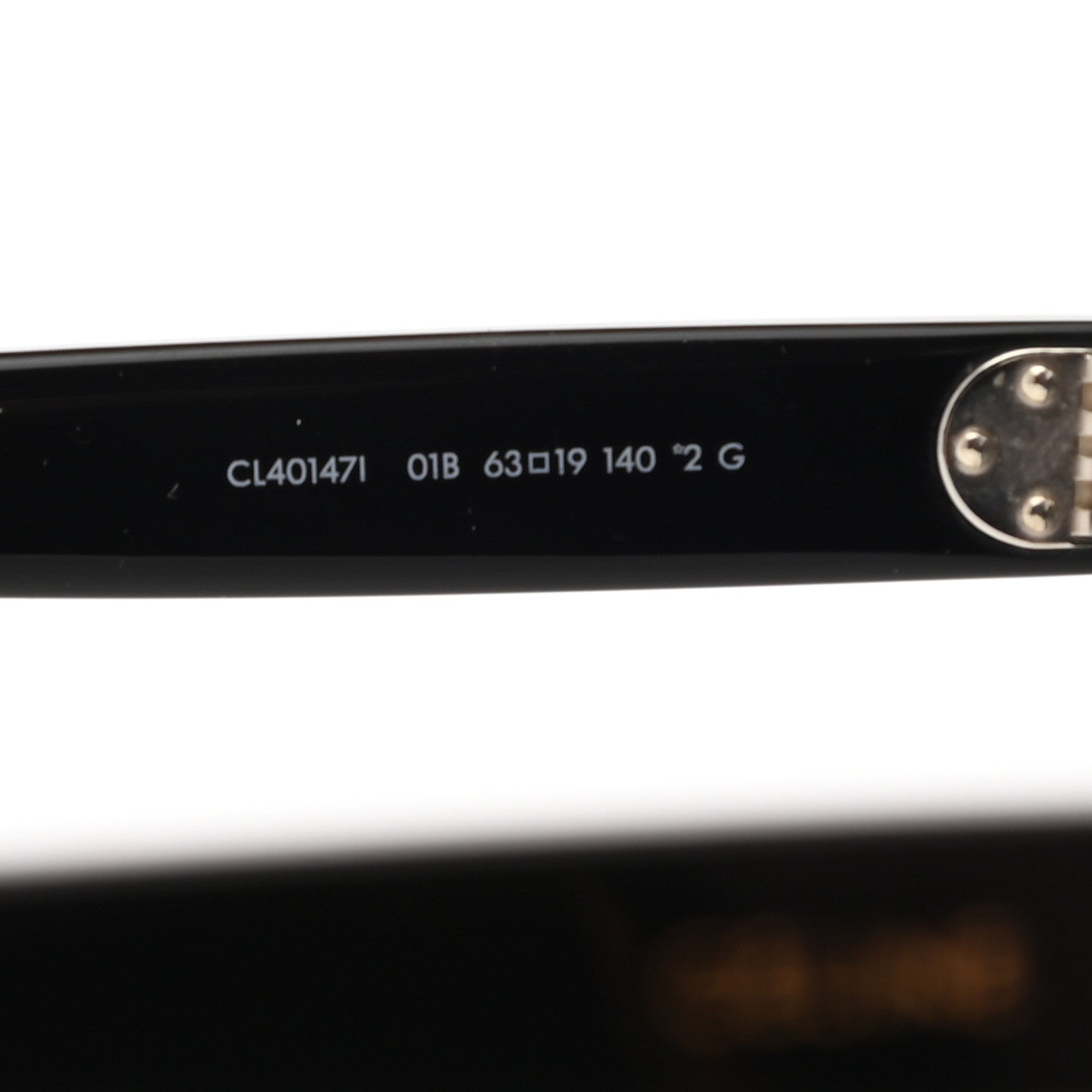 Celine Acetate Round Sunglasses CL 40147I Black 5 of 6