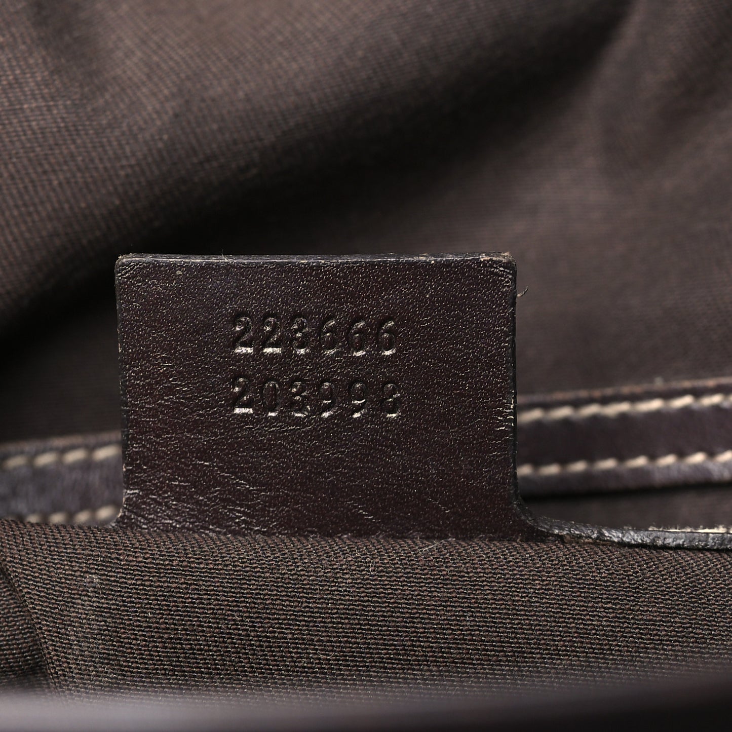 GG Supreme Monogram Selleria Calfskin Small Flap Messenger Bag Beige Ebony Cocoa Dark Chocolate