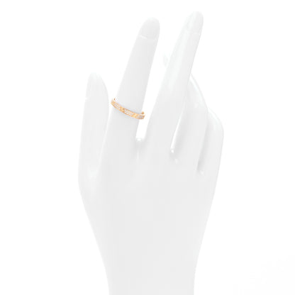 Cartier 18K Yellow Gold Diamond 2.6mm LOVE Paved Band Ring 55 7.25 2 of 4