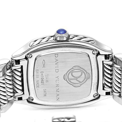 David Yurman Stainless Steel Diamond Bezel Dial 25mm Thoroughbred Quartz Watch 4 of 5