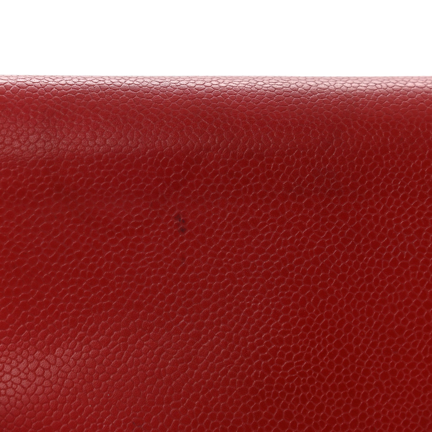 Chanel Caviar Timeless CC Large Gusset Flap Wallet Light Red 13 of 14