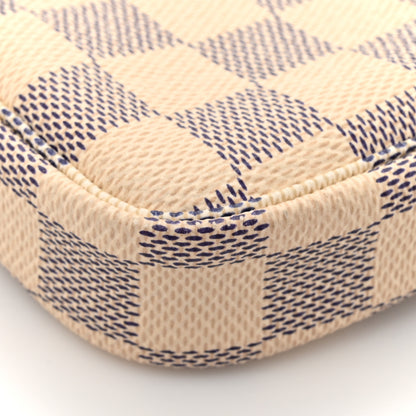 Louis Vuitton Damier Azur Mini Pochette Accessories 11 of 14