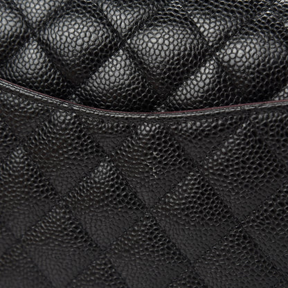 Chanel Caviar Quilted Medium Double Flap Black 8 of 12