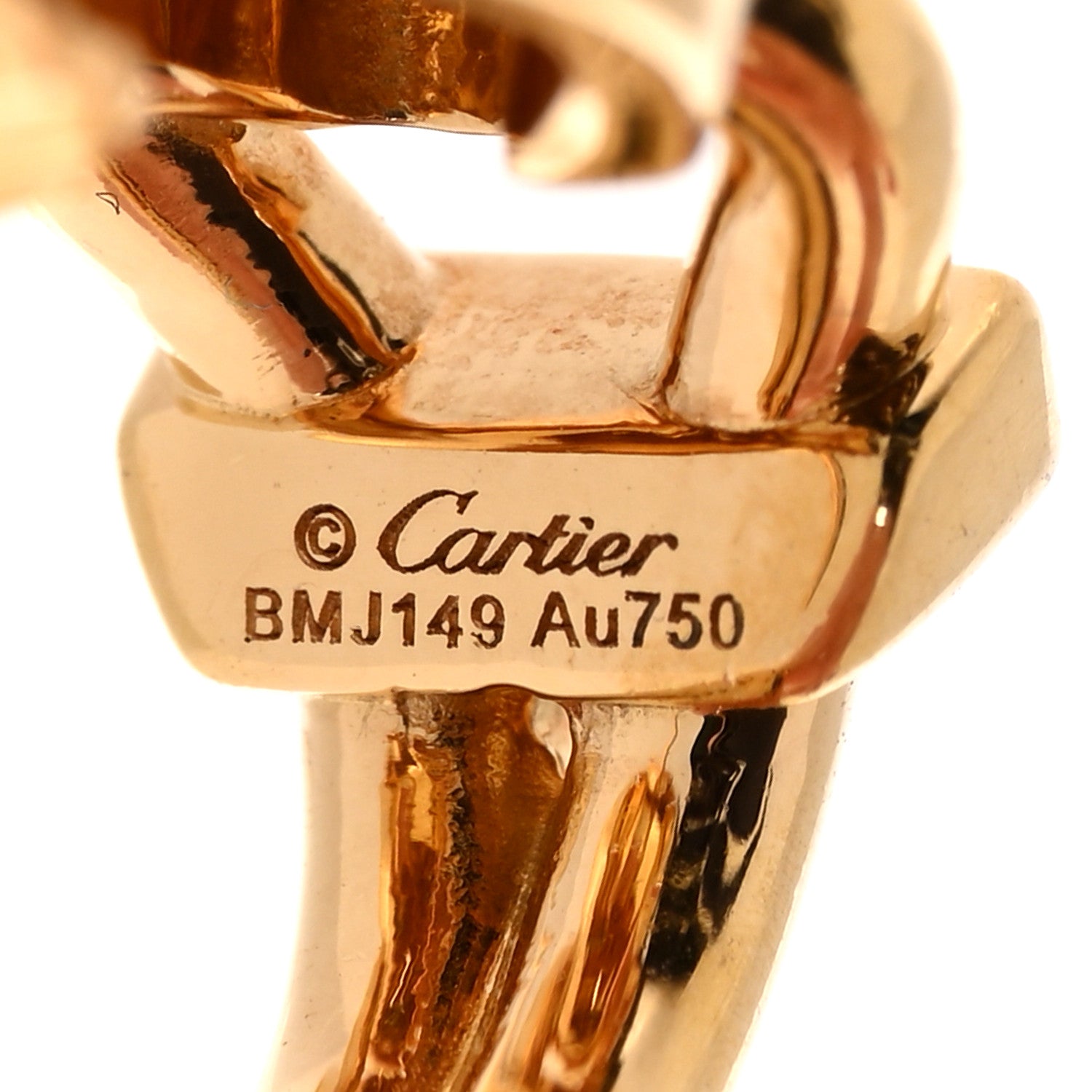 Cartier 18K Yellow Gold Diamond Tsavorite Black Onyx Black Lacquer Panthere De Cartier Earrings 4 of 5