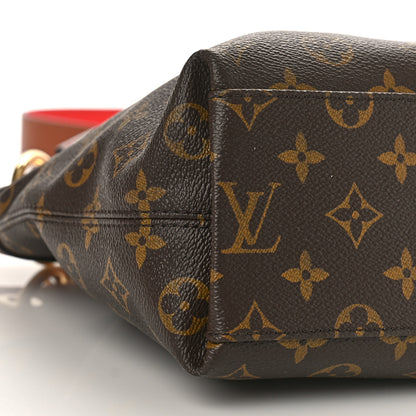 Louis Vuitton Monogram Tuileries Besace Caramel Rouge 7 of 8