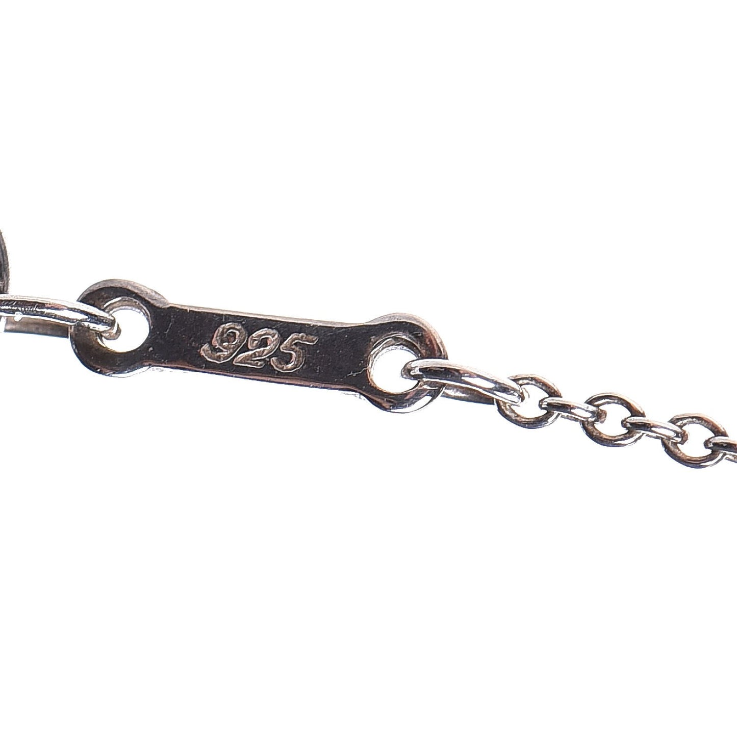 Sterling Silver Elsa Peretti Letter "R" Pendant Necklace