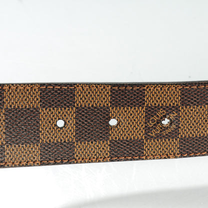 Louis Vuitton Damier Ebene 40mm LV Initiales Belt 90 36 6 of 9