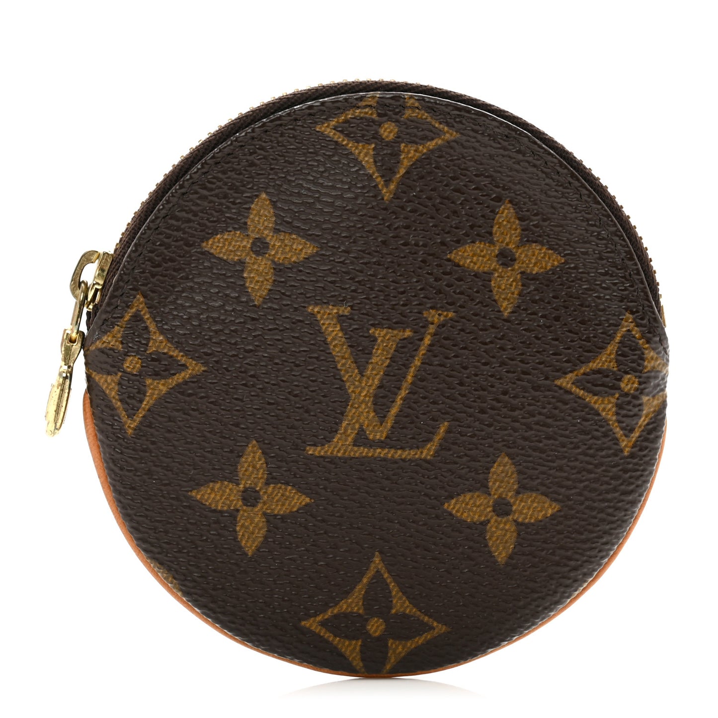 Monogram Round Coin Purse