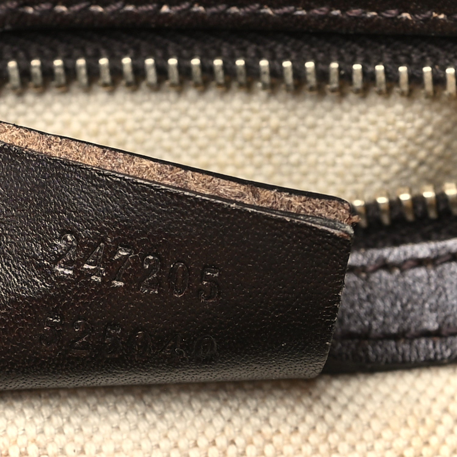 Gucci Monogram Selleria Calfskin Vintage Web Medium Boston Beige Ebony Cocoa 7 of 18