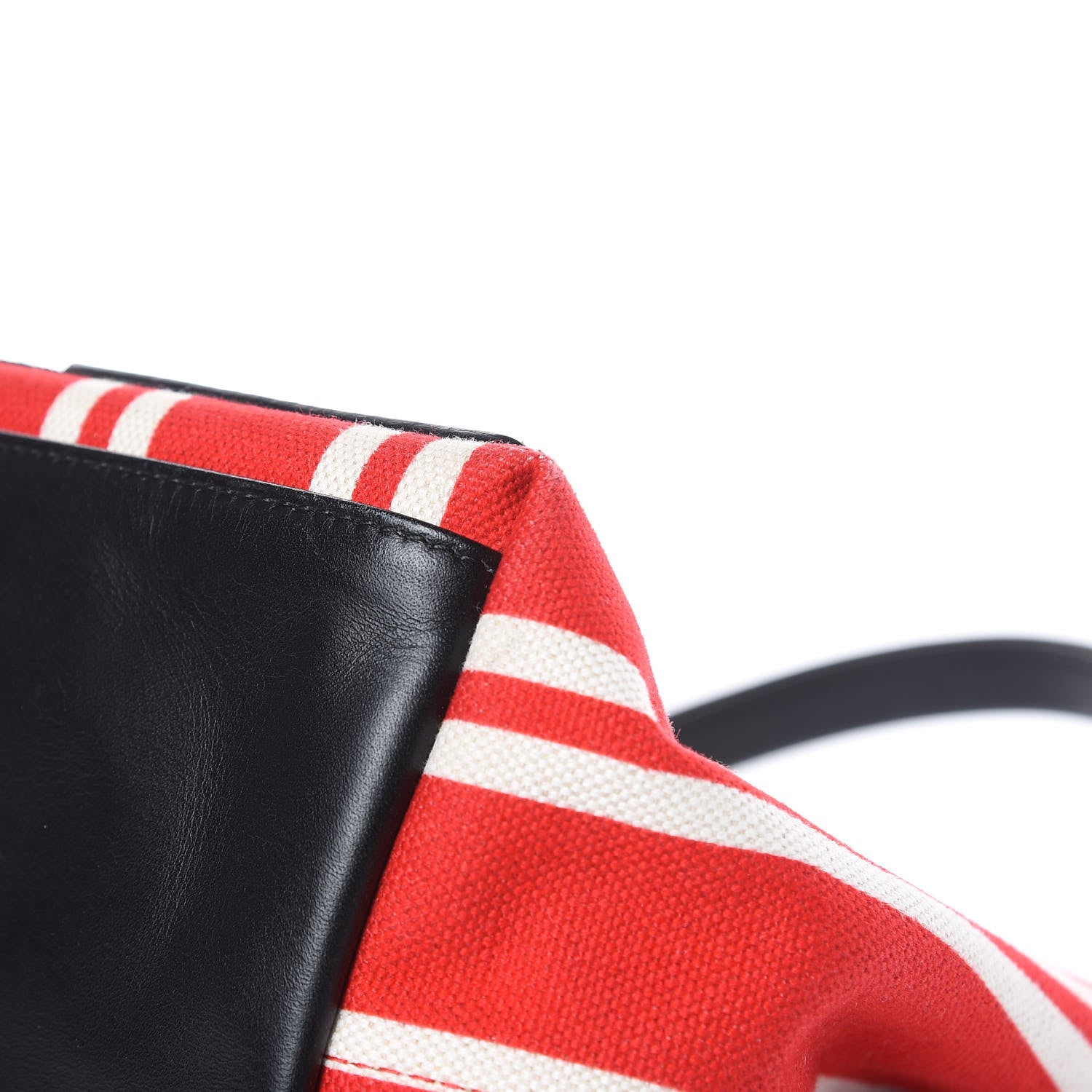 Balenciaga Canvas S Navy Cabas Red 12 of 13