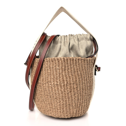Chloe Natural Woven Fiber Small Woody Basket 1 of 9