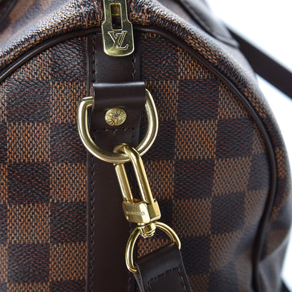 Louis Vuitton Damier Ebene Speedy Bandouliere 25 10 of 11
