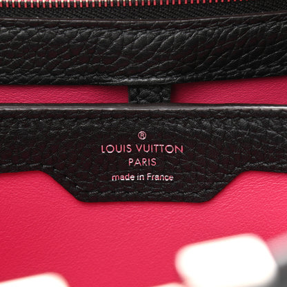 Louis Vuitton Taurillon Capucines PM Black 6 of 10