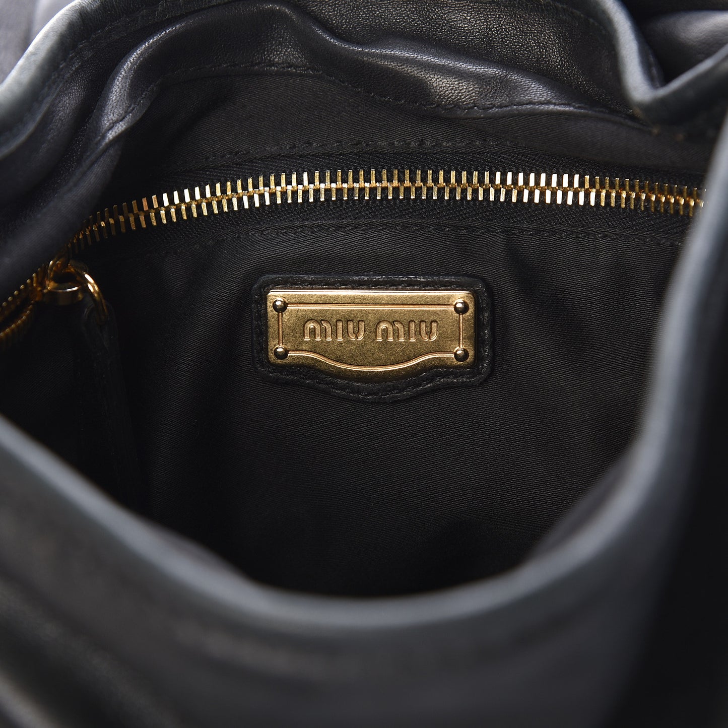 Nappa Matelasse Coffer Hobo Black