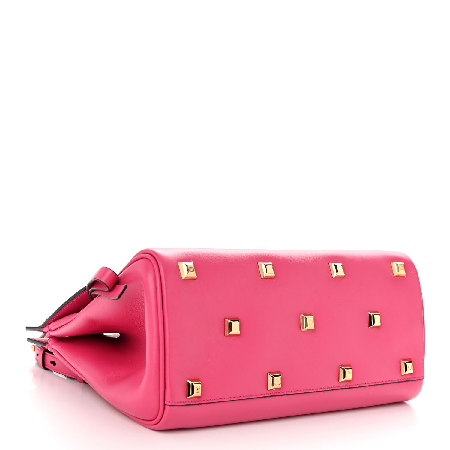 Salvatore Ferragamo Calfskin Medium Studio Bag Phoenix Pink 4 of 12