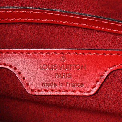 Louis Vuitton Epi Soufflot Castillan Red 6 of 9