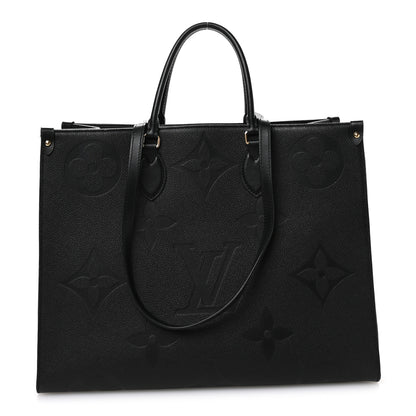 Louis Vuitton Empreinte Monogram Giant Onthego GM Black 1 of 10