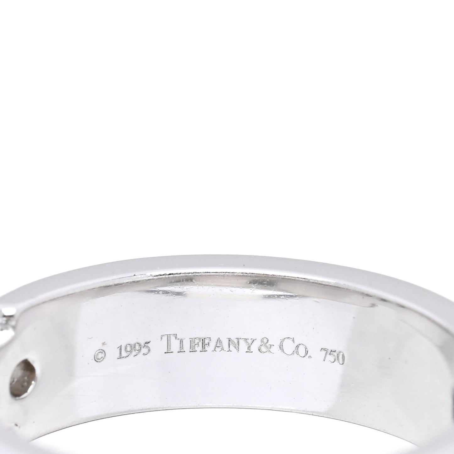 18K White Gold Diamond Atlas Ring 52 6