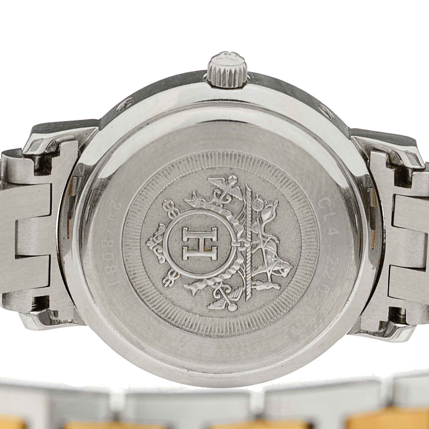 Stainless Steel 24mm Clipper Quartz Watch Gold