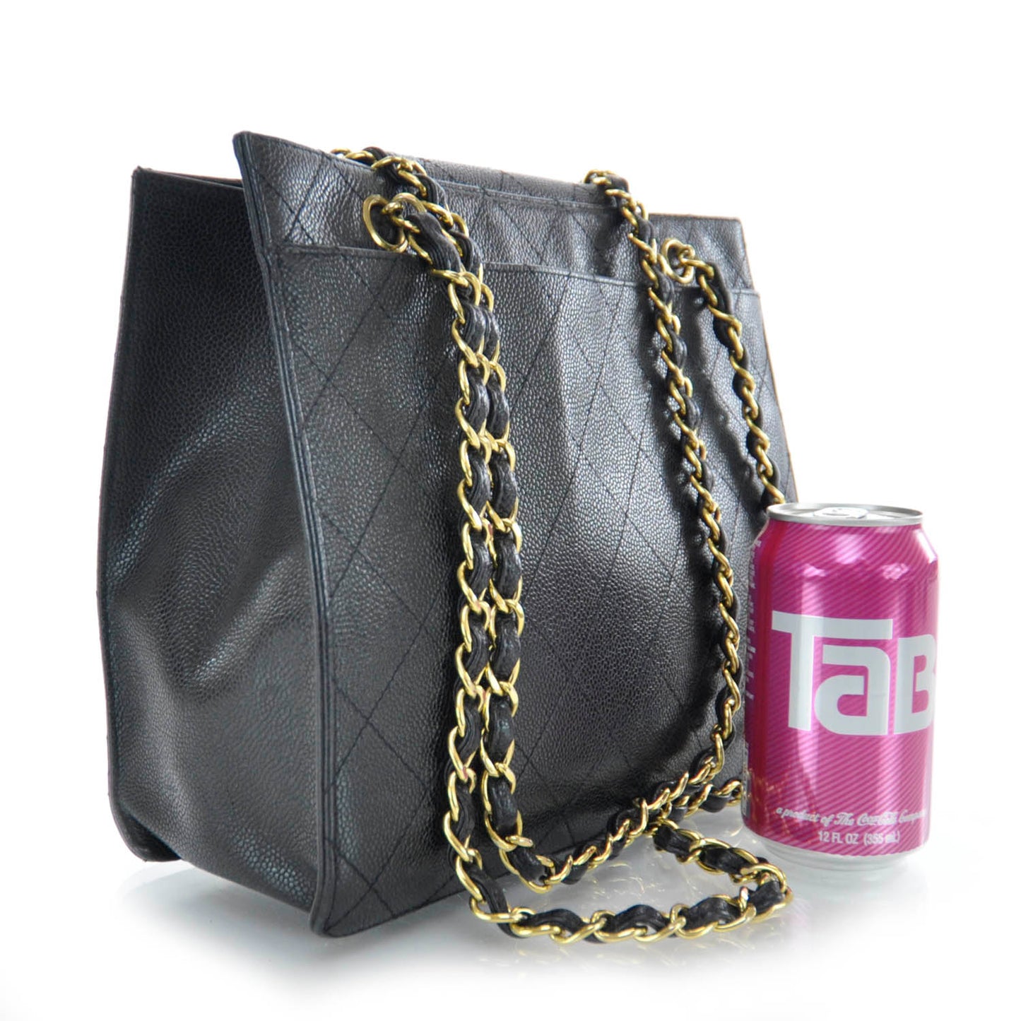 Caviar Flap Bag Black
