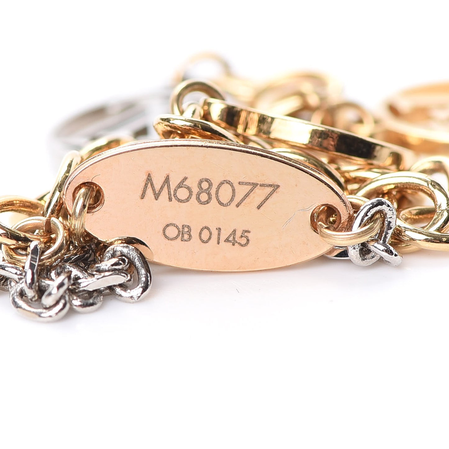 Logomania Bracelet Silver Gold