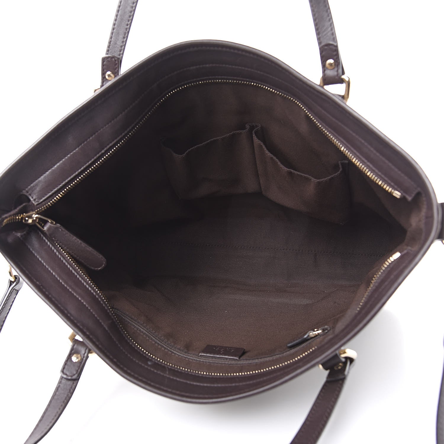 Gucci GG Supreme Monogram Medium Joy Tote Dark Brown 5 of 16