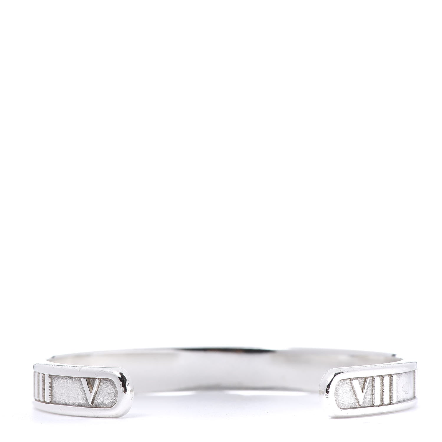 Tiffany Sterling Silver Atlas Cuff Bracelet 3 of 6