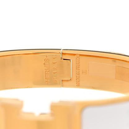 Hermes Enamel Narrow Clic Clac H Bracelet PM White 4 of 6