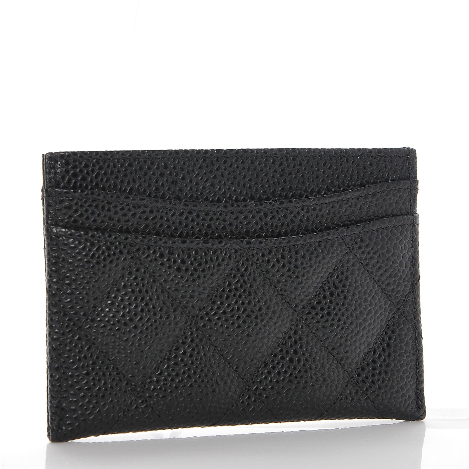 Chanel Caviar Quilted Card Holder Black 3 of 7