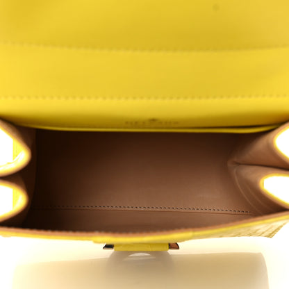 Delvaux Alligator Mini Brillant Satchel Citron 5 of 9