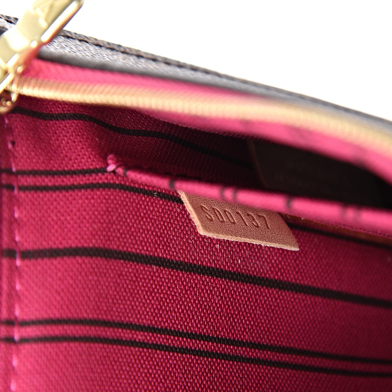 Louis Vuitton Monogram Neverfull MM GM Pochette Pivoine 7 of 11