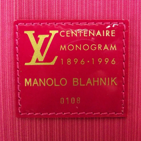 Louis Vuitton Monogram Centenaire Manolo Blahnik Shoe Case 8 of 8
