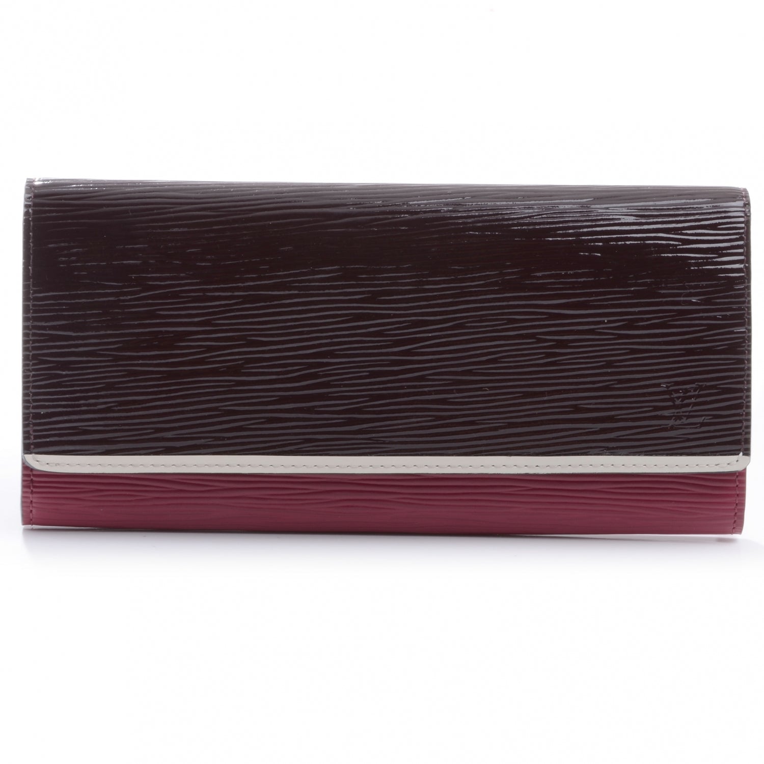 Louis Vuitton Electric Epi Flore Wallet Prune 1 of 7