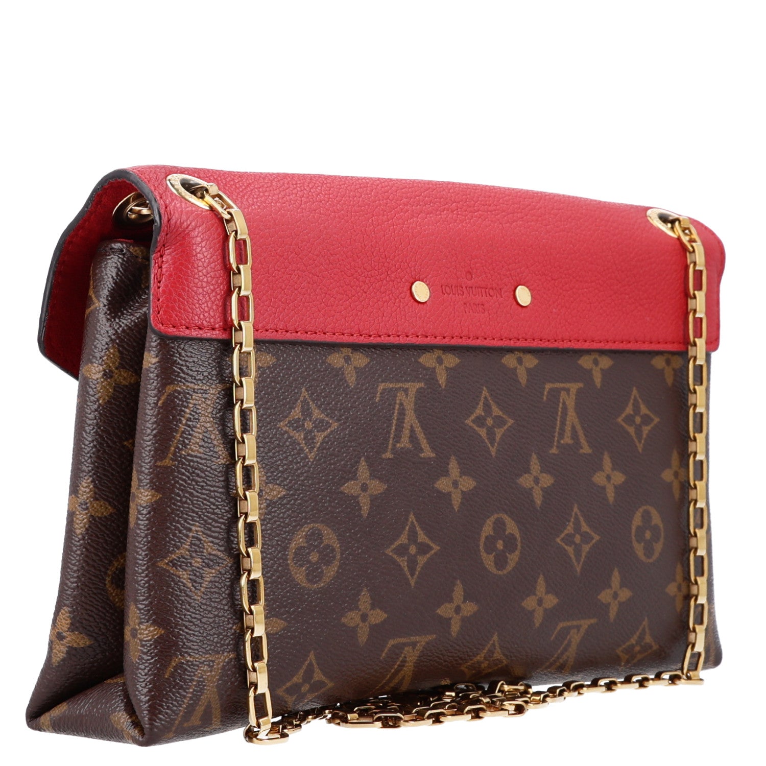 Louis Vuitton Monogram Pallas Chain Cherry 3 of 11
