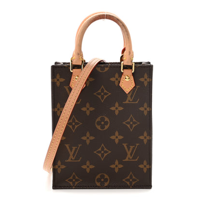 Louis Vuitton Monogram Petit Sac Plat 1 of 9