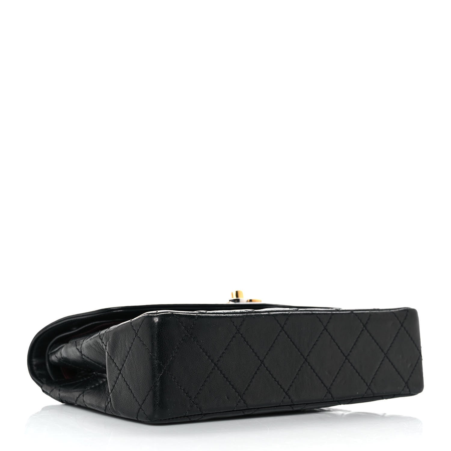 Chanel Lambskin Quilted Small Single Flap Black 3 of 10