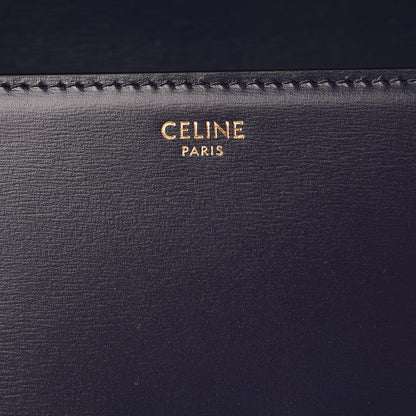 Celine Shiny Calfskin Teen Triomphe Dark Blue 6 of 9