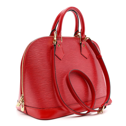 Louis Vuitton Epi Alma PM Castillan Red 3 of 16