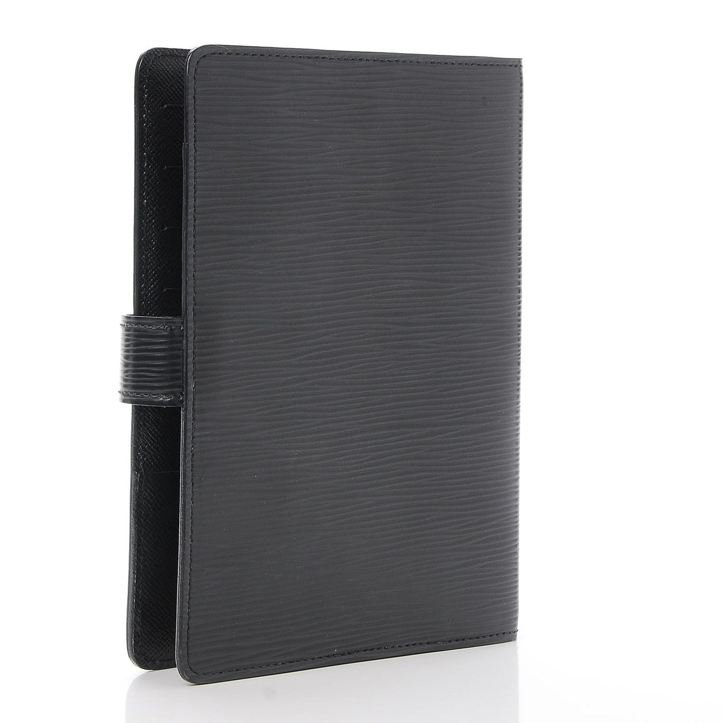 Epi Medium Ring Agenda Cover Black