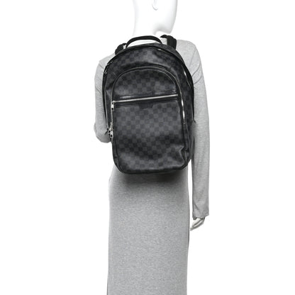 Louis Vuitton Damier Graphite Michael Backpack 2 of 9