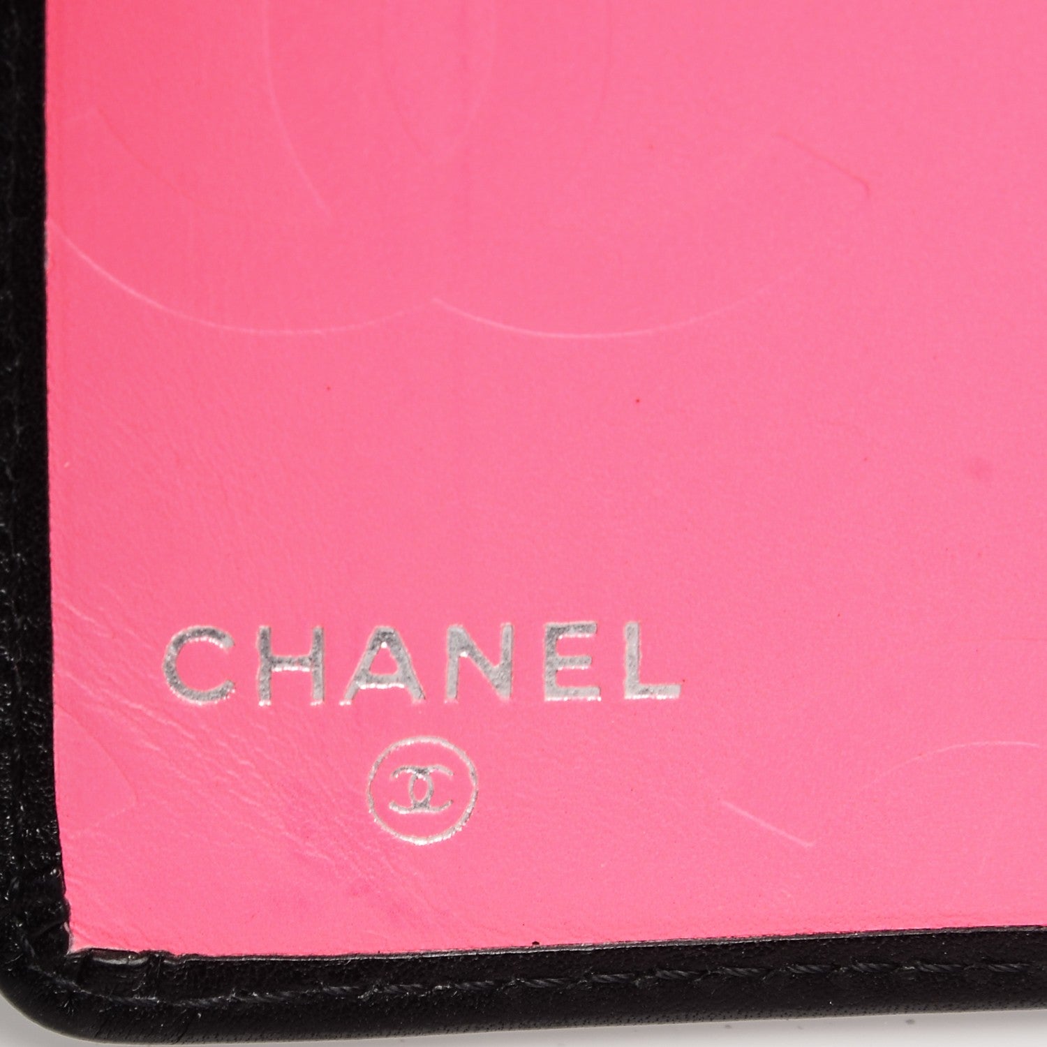 Chanel Calfskin Quilted Cambon Yen Wallet Black 6 of 8