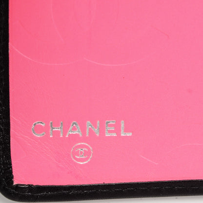 Chanel Calfskin Quilted Cambon Yen Wallet Black 6 of 8