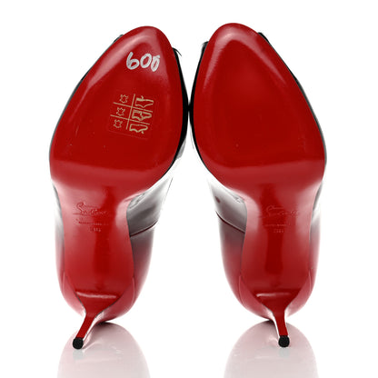 Christian Louboutin Patent Degrade New Very Prive 120 Pumps 36 Black Red 5 of 7